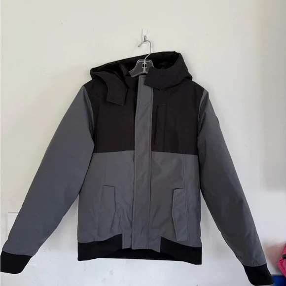 Abercrombie And Fitch Ultra Boys Winter Bomber Coat Jacket, Size 15/16